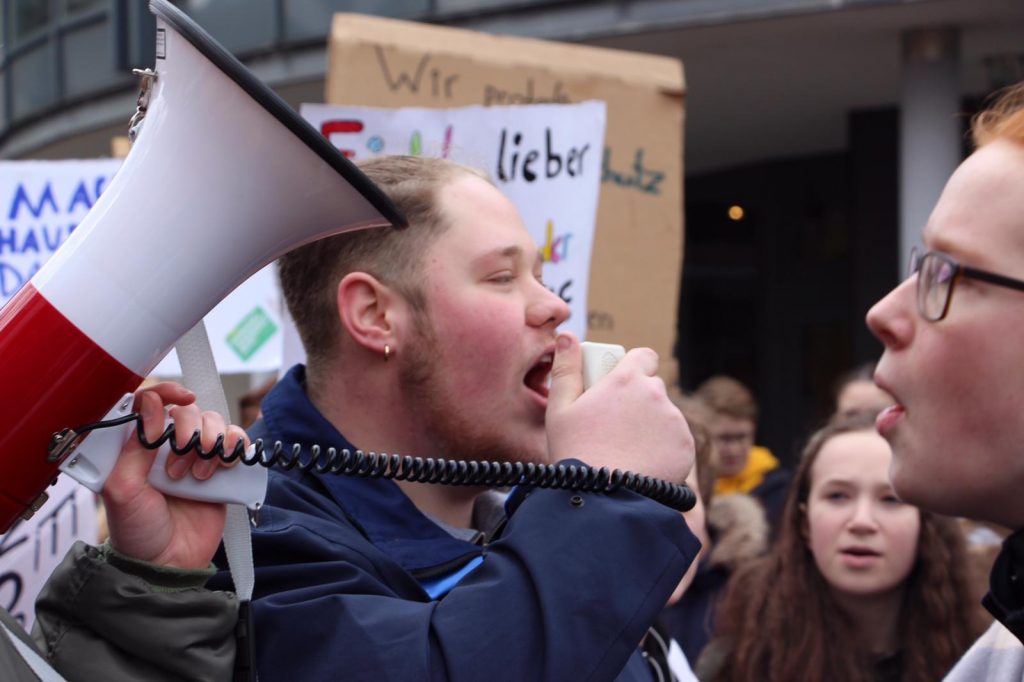 „Wir Streiken, Bis Ihr Handelt“ – Klimastreik In Bargteheide